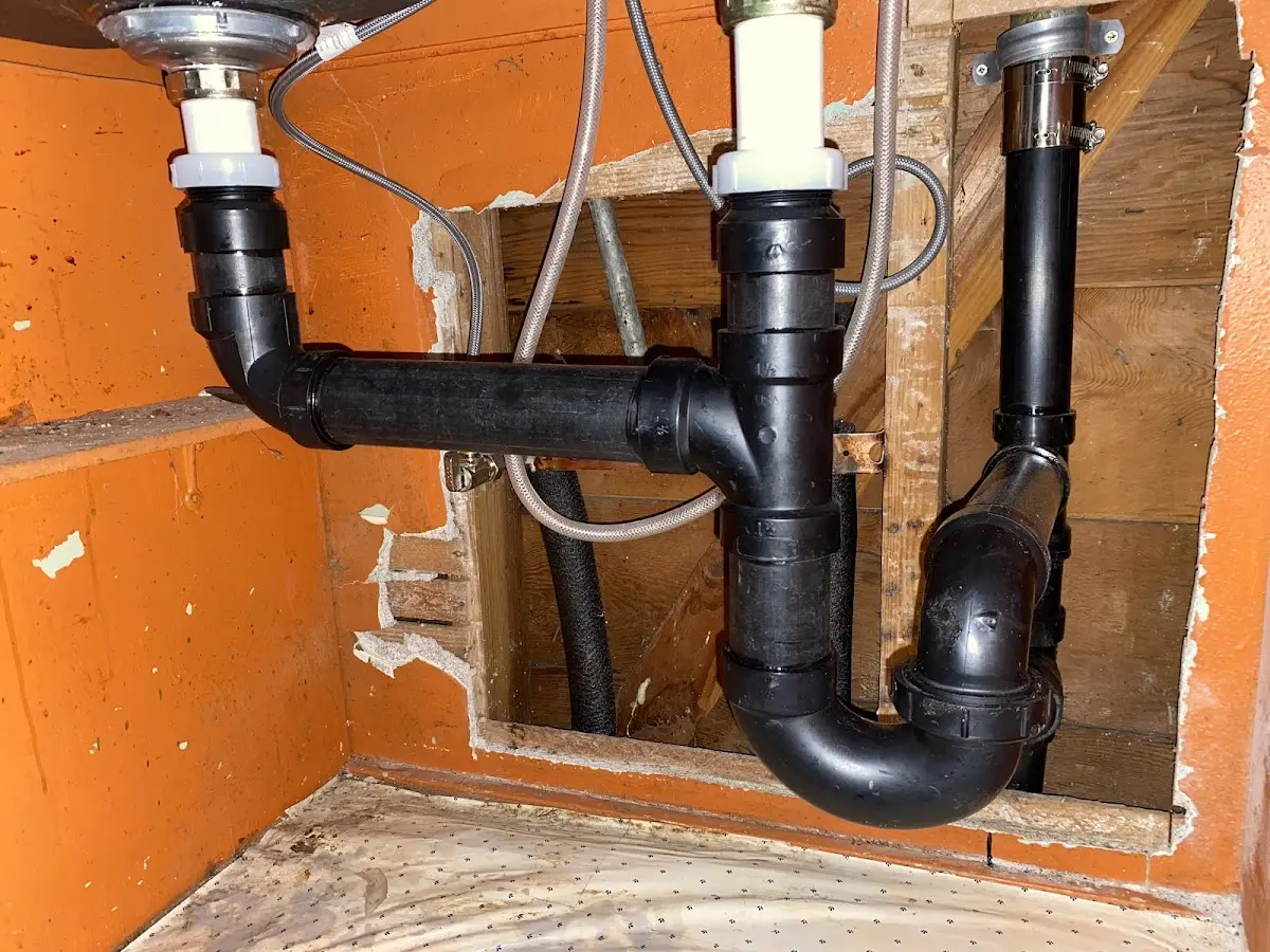 Professional Garbage Disposal Repair equipment and tools on the job in Rockland